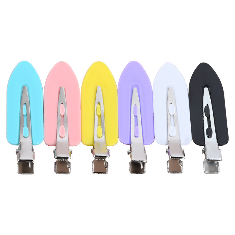 Wholesale 10PCS Cream Glue Traceless Resin Hair Clips